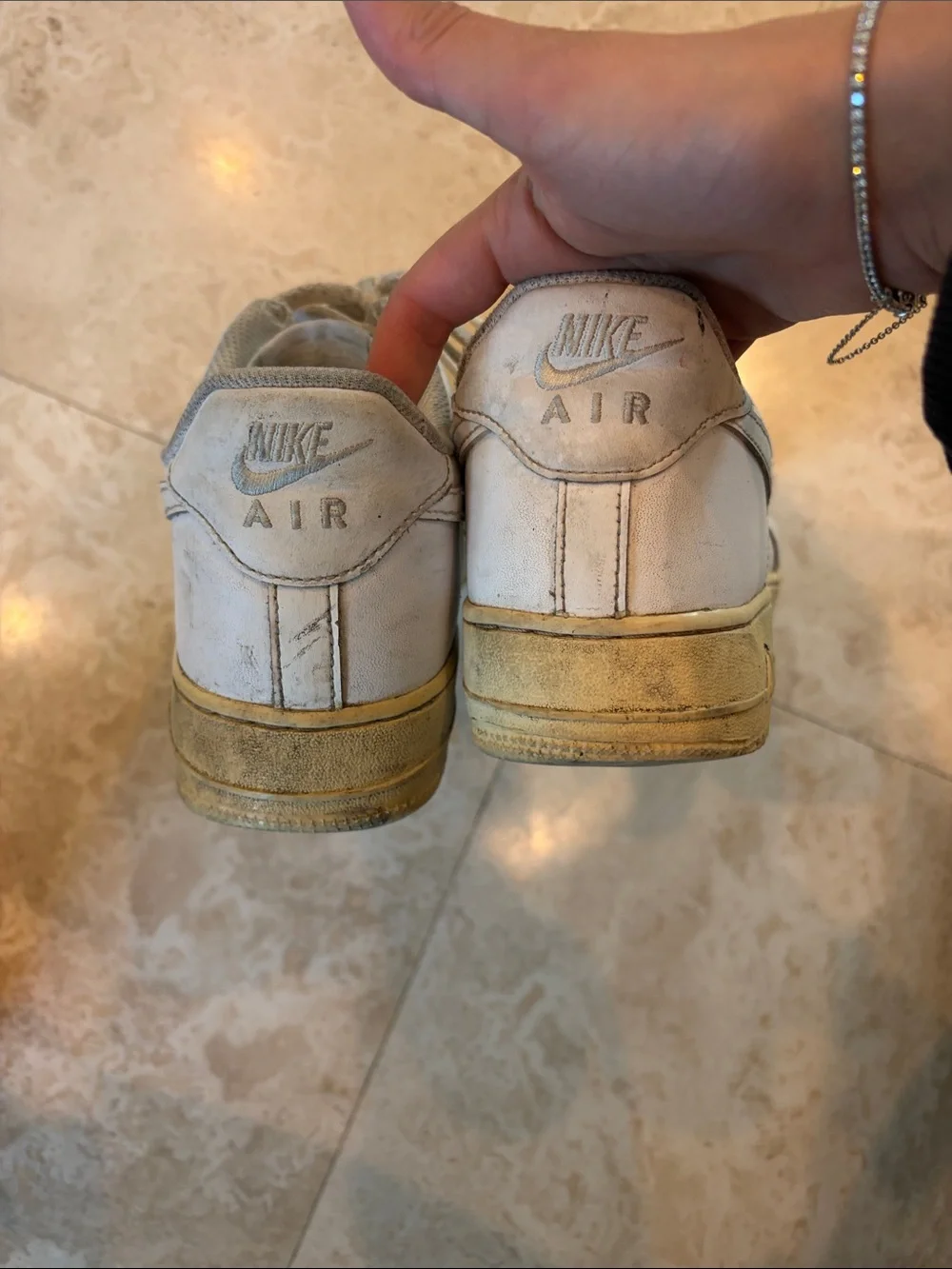 Men's White Air Dunks
